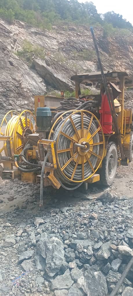 Jumbo Drill Fire Suppression Installation